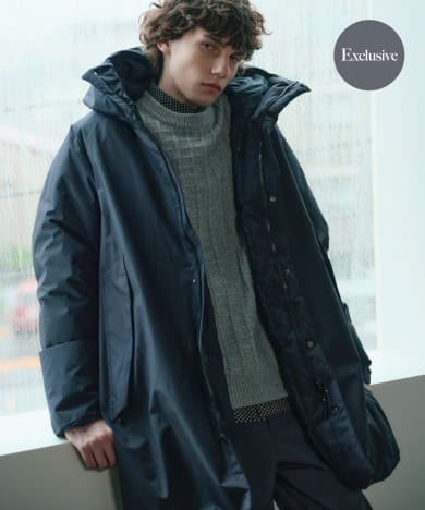 一番の贈り物 別注』+phenix WINDSTOPPER ダウンコート[RM47 LABS GORE-TEX by ジャケット・アウター