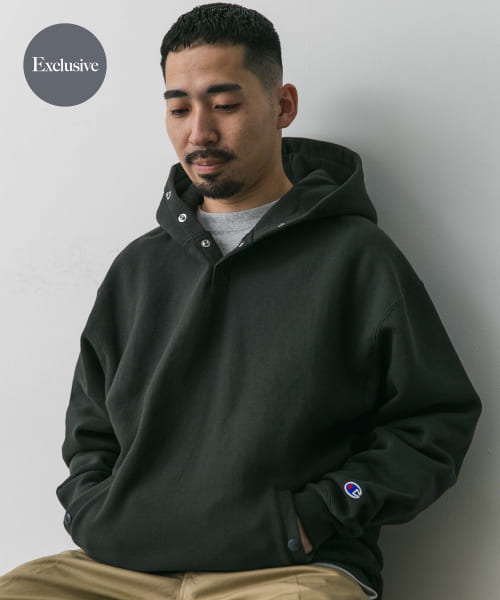 [DOORS][『別注』Champion×DOORS　RW HALF SNAP PARKA]