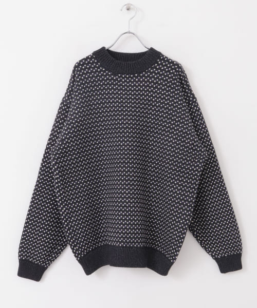 [DOORS][L.L.Bean　Wayne Sweater Birds-Eye]