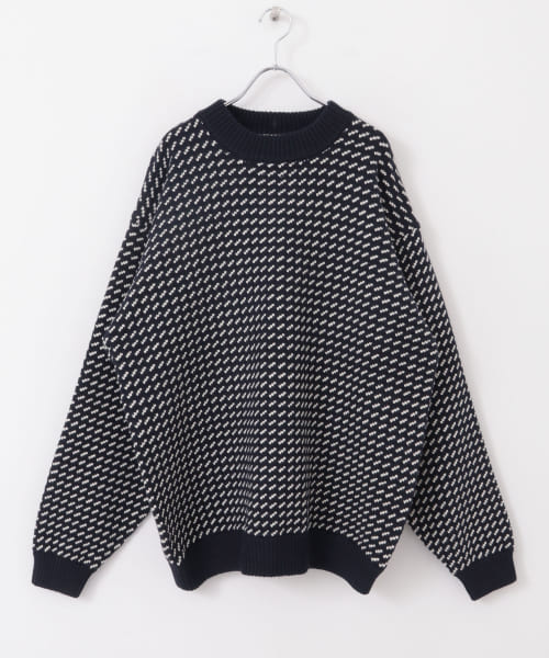 L.L.Bean　Wayne Sweater Birds-Eye