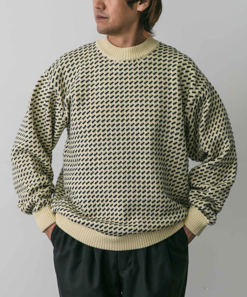 L.L.Bean　Wayne Sweater Birds-Eye