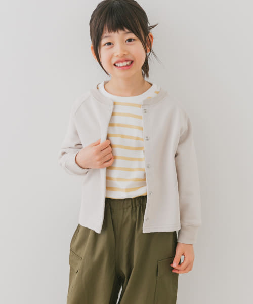 裏毛ラグランカーディガン(KIDS)