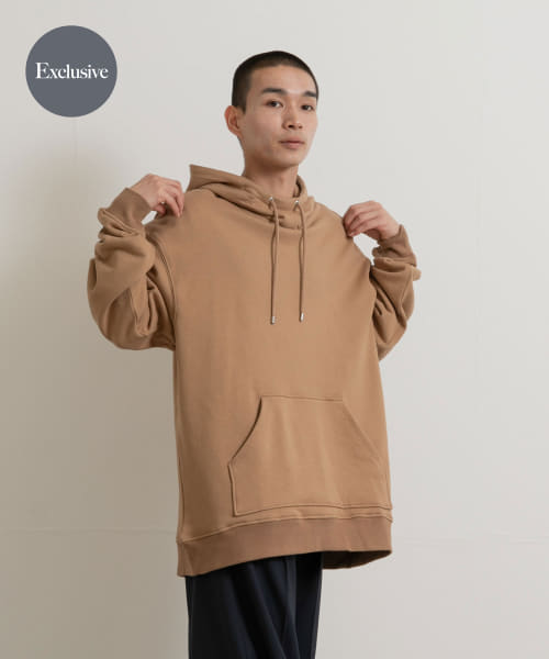 『別注』MIDIUMISOLID×TGM　hooded pullover