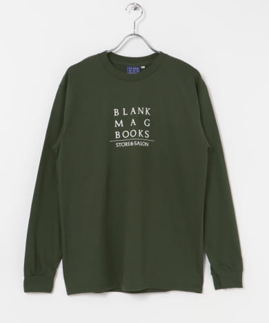 BLANKMAG　3D  BOOK SALON L/S Tee