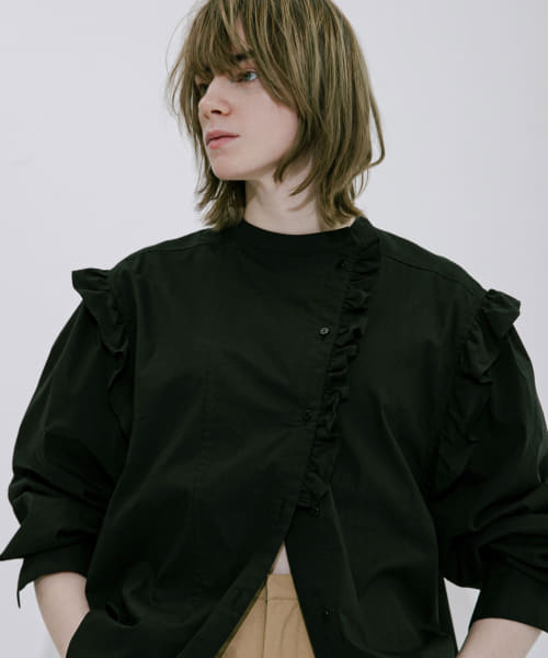 frill blouse