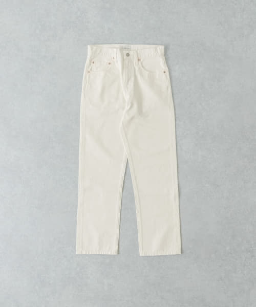 DENIM STRAIGHT PANTS