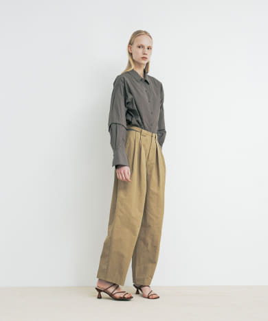 slit tack pants