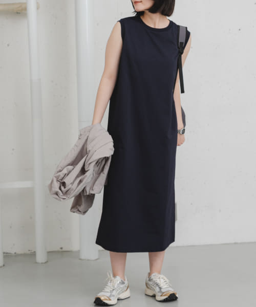 『吸水速乾/UVカット』DRY OUT SLEEVLESS ONE-PIECE