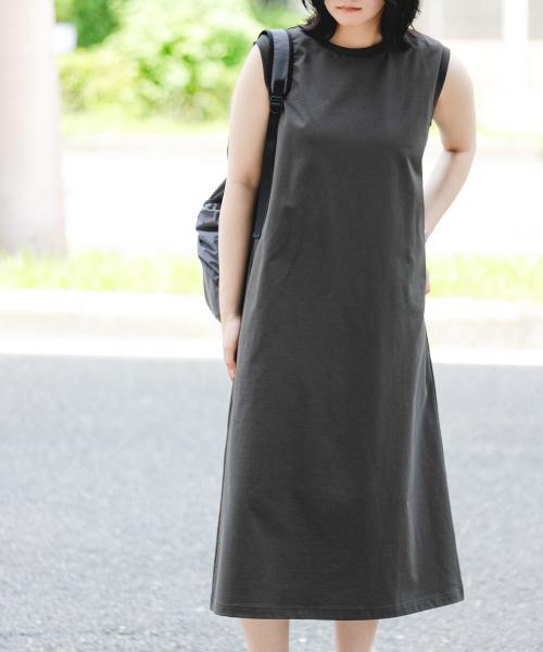 『吸水速乾/UVカット』DRY OUT SLEEVLESS ONE-PIECE