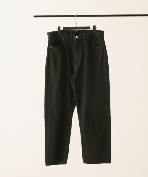 A PRESSE　No.37 Washed Wide Denim Pants