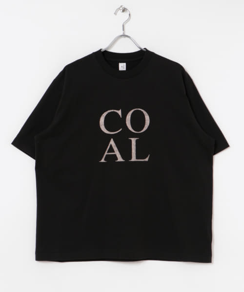 blurhmsROOTSTOCK　COAL Print T-shirts WIDE