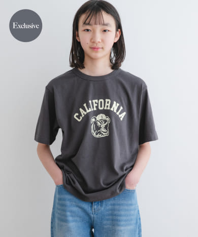 『WEB/一部店舗限定』『別注』Champion×DOORS　BULLDOG Tシャツ(KIDS)