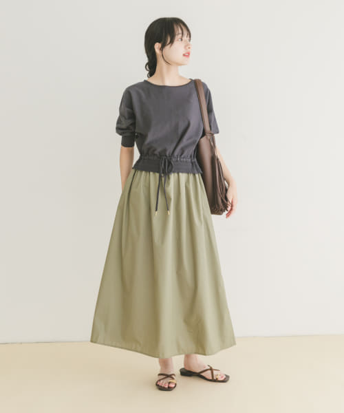 [ITEMS][ニットドッキングワンピース]
