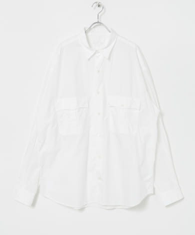 PORTER CLASSIC　ROLL UP COTTON SHIRTS