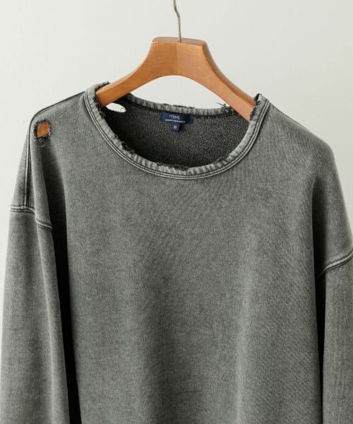 [ITEMS][ダメージ裏毛クルーネックスウェット]