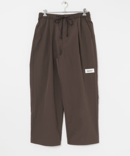 dDdDdDd　NYLON WIDE EASY PANTS