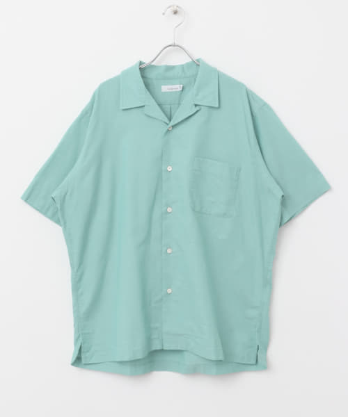 nanamica　Open Collar Panama Short-Sleeve Shirts