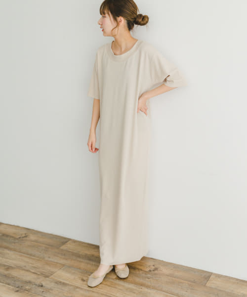 セルフカットTシャツワンピース
