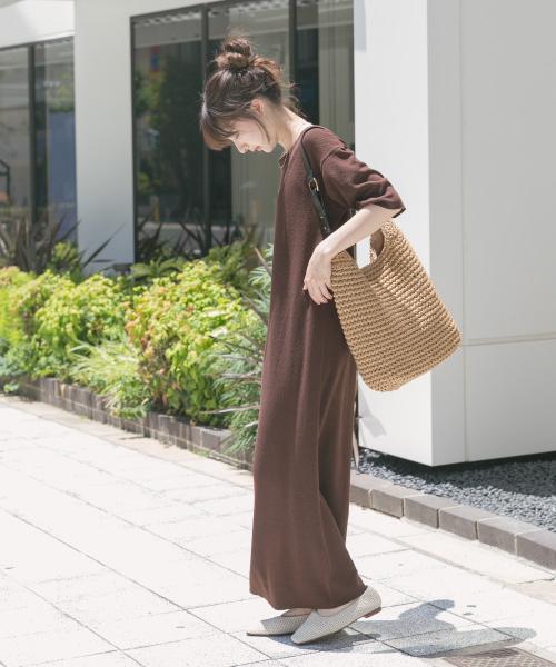 セルフカットTシャツワンピース