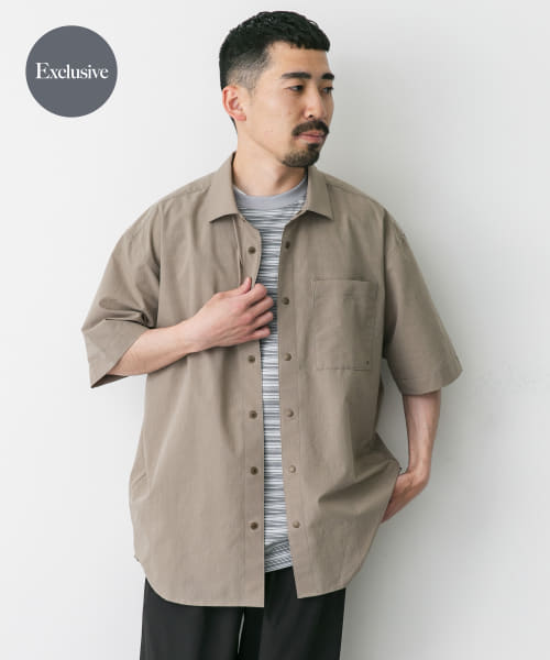 『別注』Marmot×DOORS　DOTAIR SHORT-SLEEVE SHIRTS