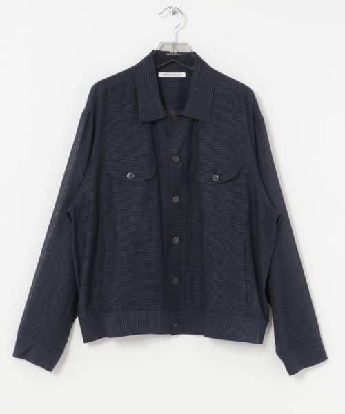 SEVEN BY SEVEN　SHEER COWBOY JACKET