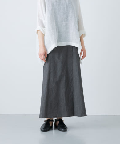 コットンラップスカート