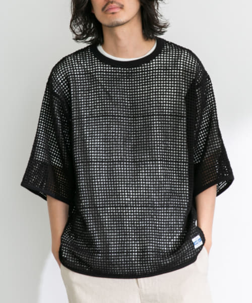 ARMY TWILL　Cotton Mesh T-shirts
