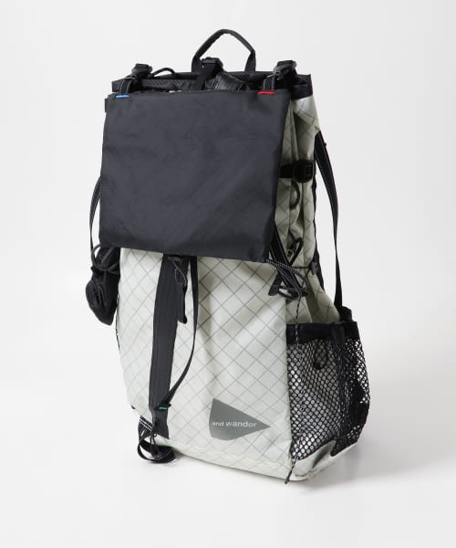 and wander　ECOPAK 30L backpack