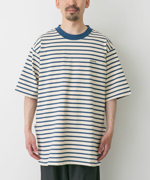 Snow Peak Apparel　Heavy Cotton Border T-Shirts