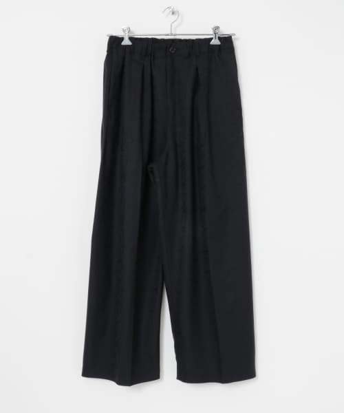 nonnotte　In Tuck Wide Trousers
