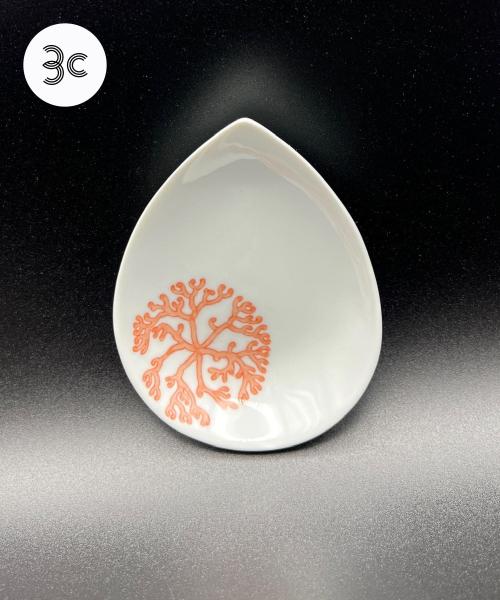 寿芳窯　しずく小皿