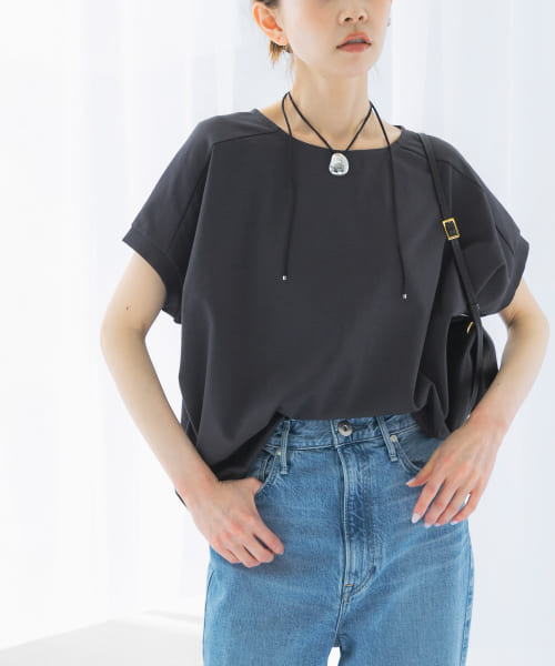 『WEB限定』UVカットドルマンスリーブプルオーバー
