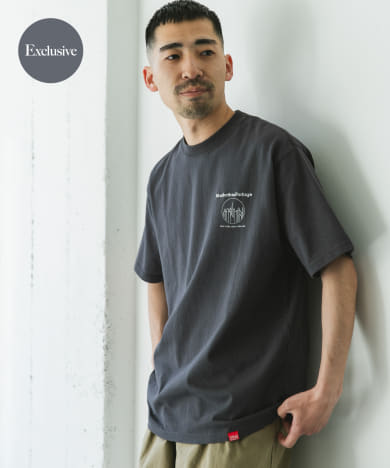 『別注』MANHATTAN PORTAGE×DOORS　1ポイントプリントTシャツ