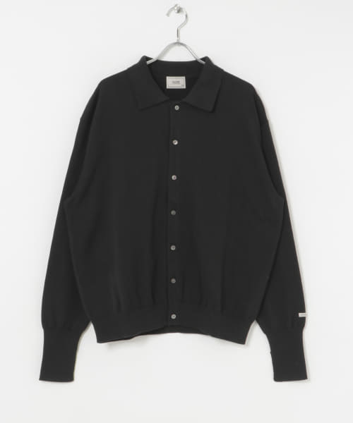 ANOTHER OFFICE　Scape Knit Polo Cardigan