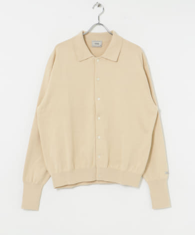 ANOTHER OFFICE Scape Knit Polo Cardigan[UMA4-AODFKN305