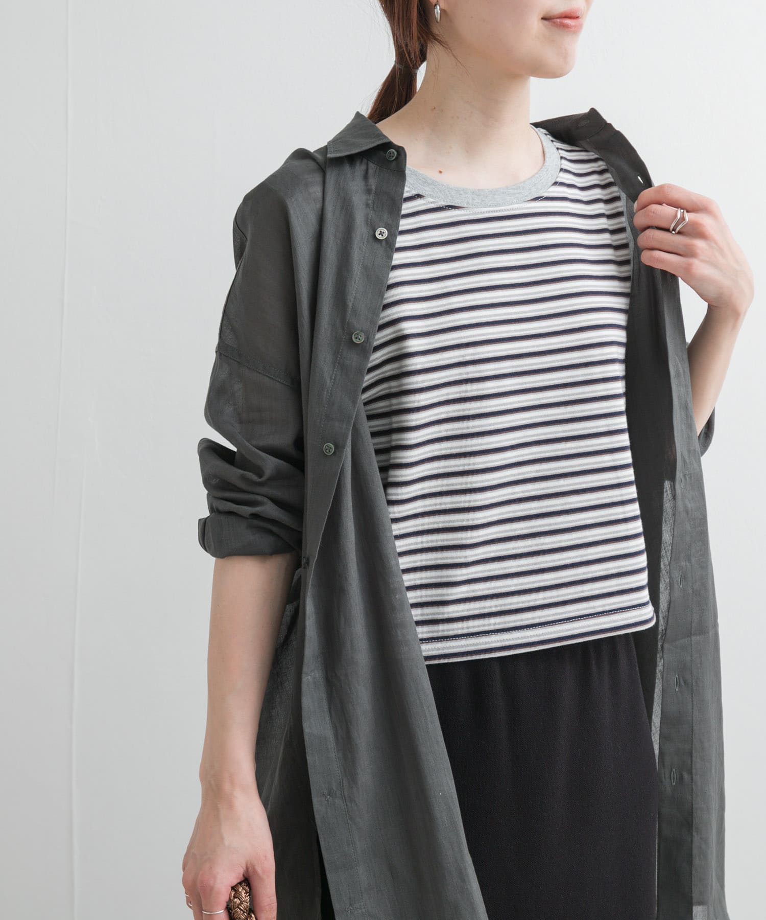 一部別注カラー』STAR&STRIPE BORDER BUSTIER[DWA4-SSMD-029M