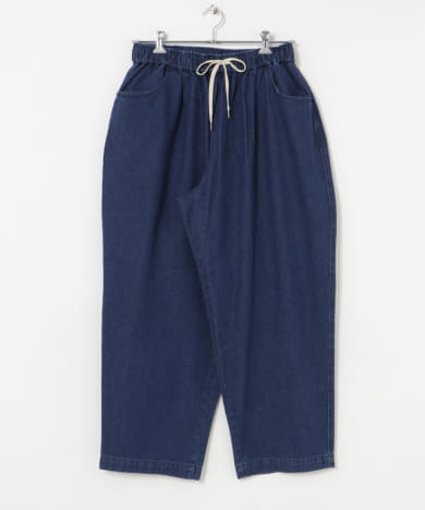 かわいい新作 SHIOTA スーピマDENIM PANTSワイド#BOB[UMA4-14B001]｜URBAN その他