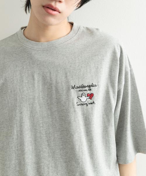 『WEB限定』Mark Gonzales　胸刺繍ショートスリーブTシャツ