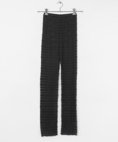 ODAKHA　sheer stripe leggings pants