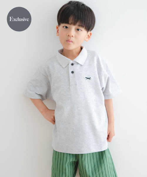 『親子リンク』『別注』PENNEYS×DOORS　THE FOX鹿の子ポロシャツ(KIDS)