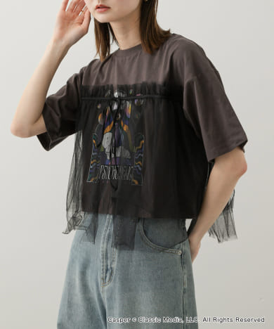 『別注』Casper×SENSE OF PLACE/ドッキングTシャツ