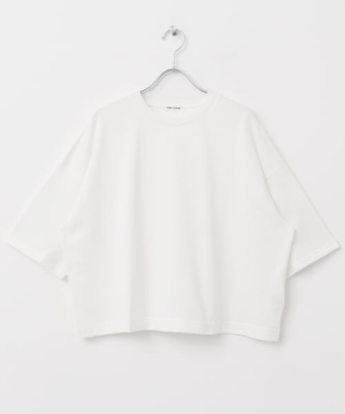 FORK&SPOON　ジョーゼットクロップドTシャツ