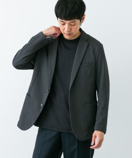 『イージーケア』LIFE STYLE TAILOR　サーフニットジャケット
