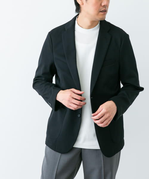 『イージーケア』LIFE STYLE TAILOR　サーフニットジャケット