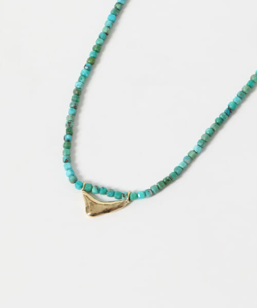Aperdiem　Flow Flat Stone Necklace