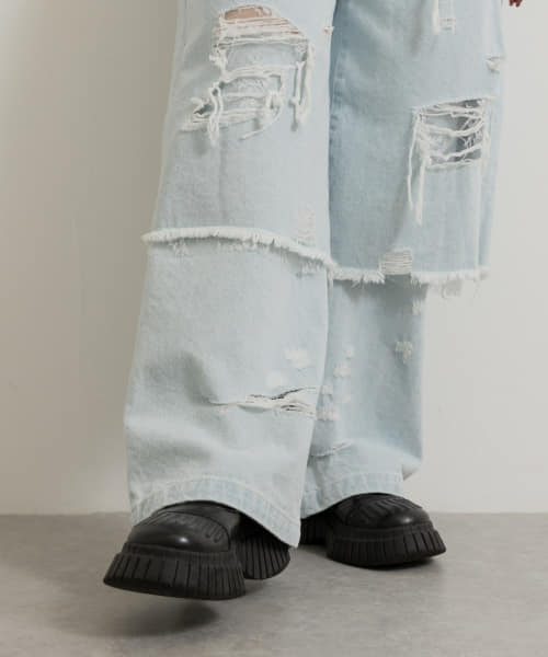neith.tokyo　Free Form Legcover(Denim)