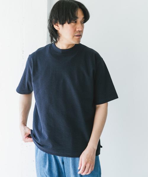 シルケットシアサッカーTシャツ