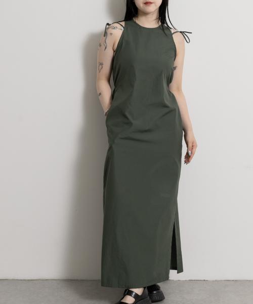 &her　Backcut Dress