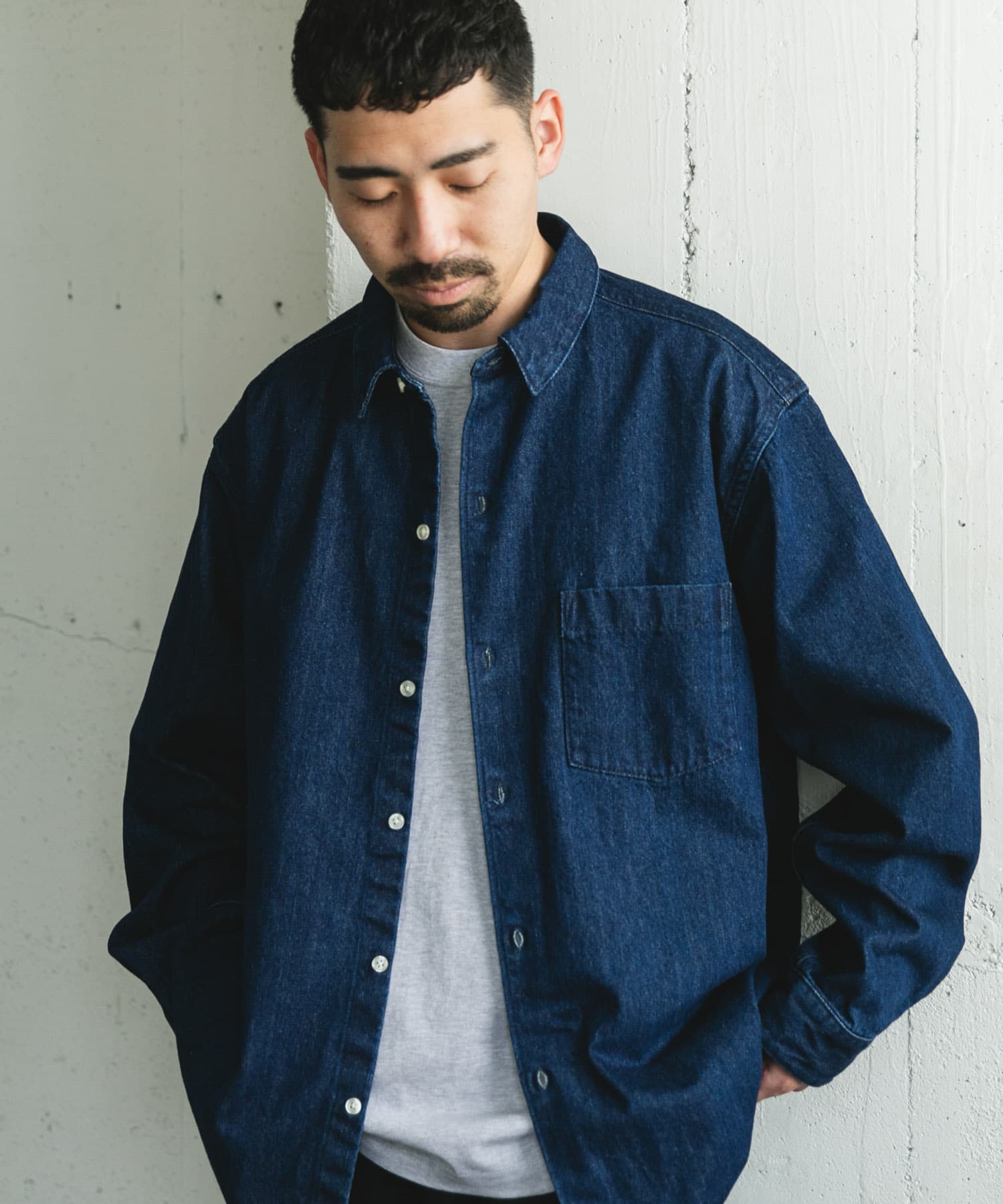 h*a様 TELE graphe Lab デニムシャツ おしゃれな大人が「買ってよかった」テレ グラフ ラボのデニム
