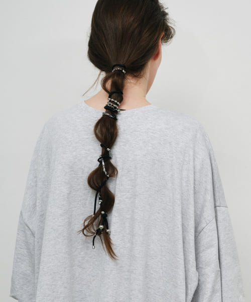 heyep　Ball Chain & Metal Hair Ties 3P